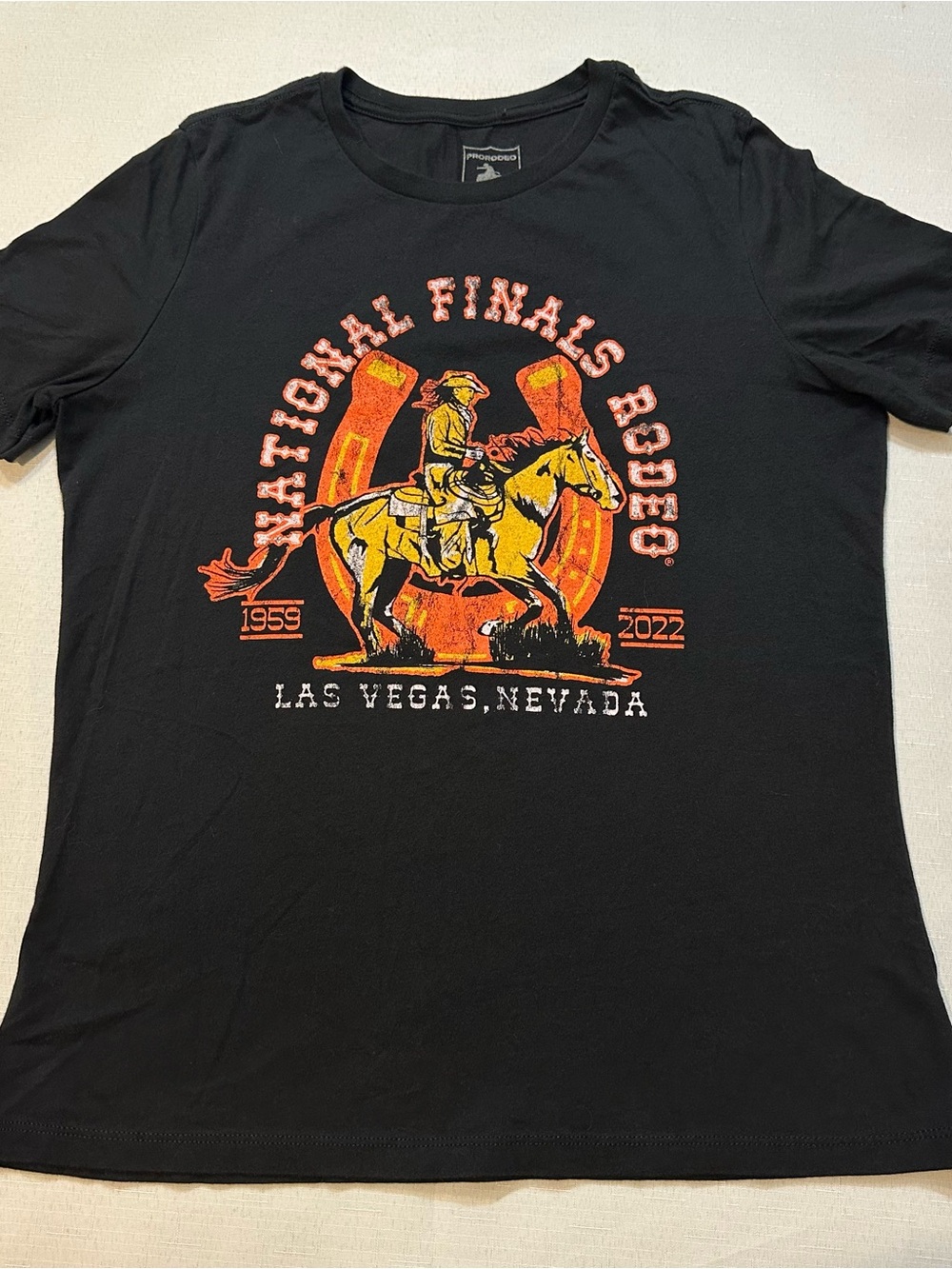 National Finals Rodeo 2022 Las Vegas Graphic Tee Medium